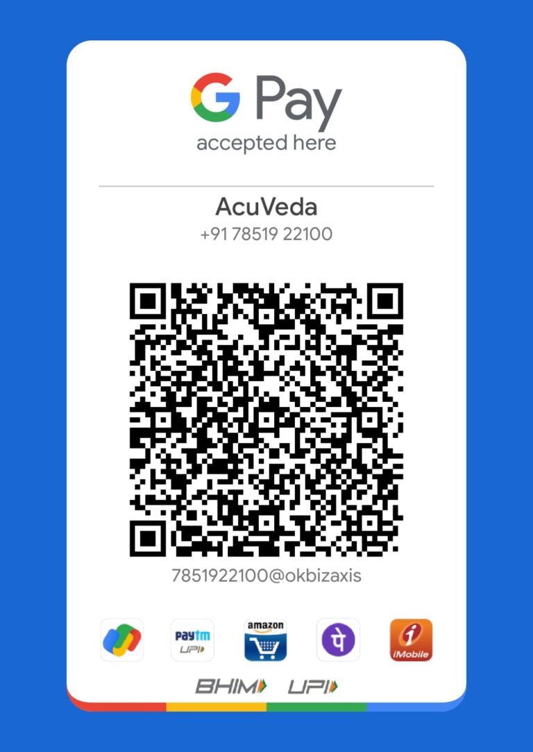 Acu Veda - Payment QR Code